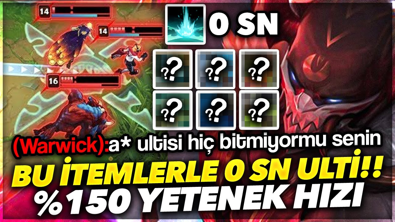 %150 BEKLEME SÜRESİ !! SINIRSIZ ULTİ !! HİLE RESMEN BU İTEM !! PYKE | Ogün Demirci