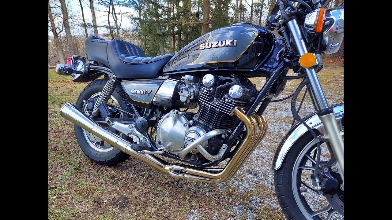1983 Suzuki GS1100L Delkevic Exhaust - Part 3 - Ride Video
