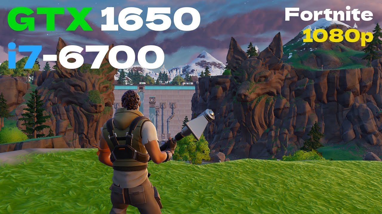 GTX 1650 + i7-6700 | Fortnite Chapter 6 Season 3 | 1080p | 2025
