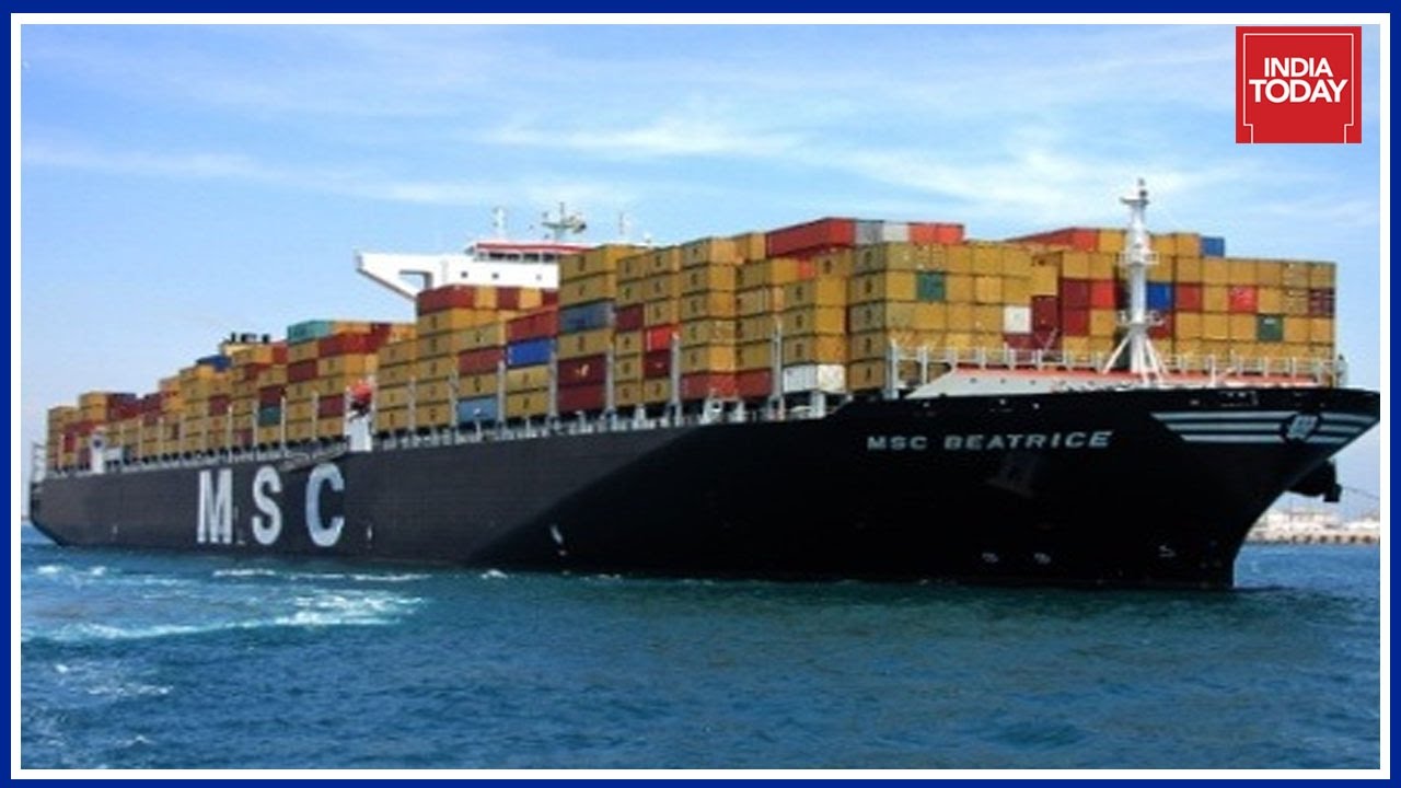 Coast Guard Controls Fire On Container Ship MSC Daniela