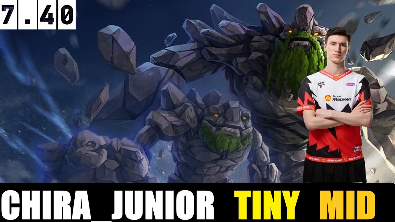 🤯 CHIRA_JUNIOR [TINY] MID 7.40 - DOTA 2 HIGHEST MMR MATCH#dota2   #dota2gameplay