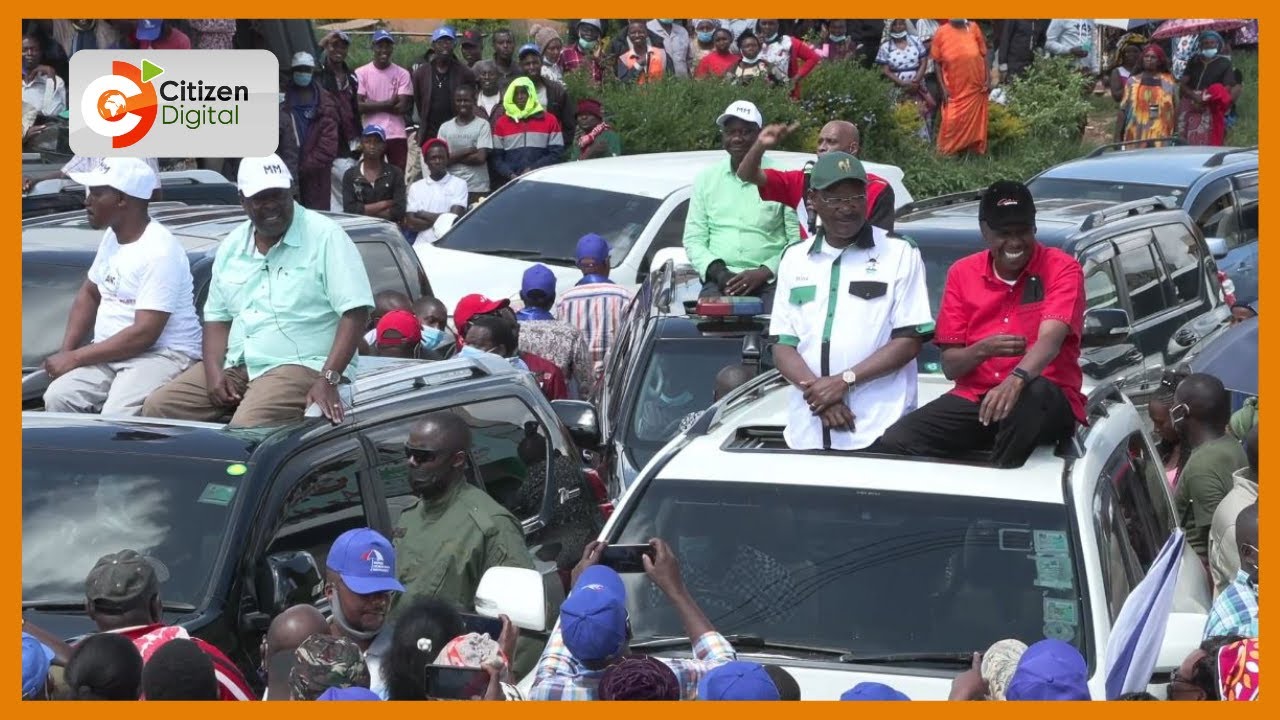 One Kenya Alliance leaders dismiss talk of division within the coalition
