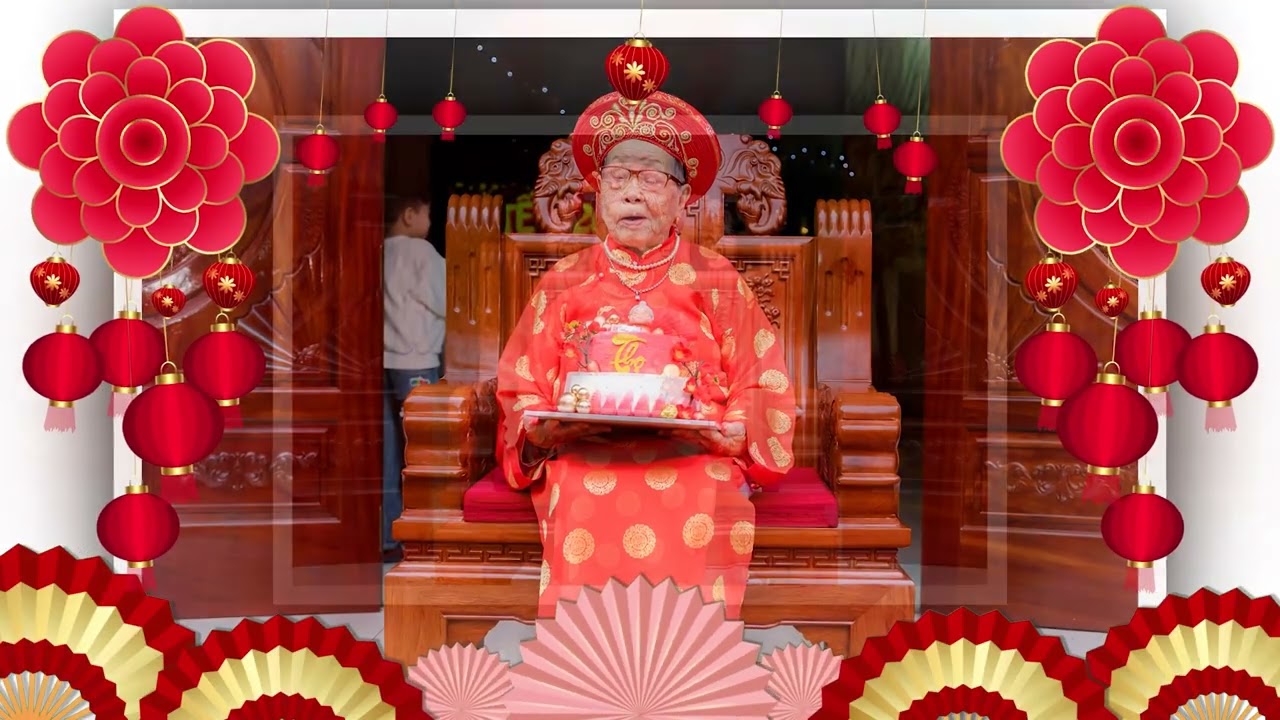MỪNG THỌ CỤ NGOẠI 90 TUỔI