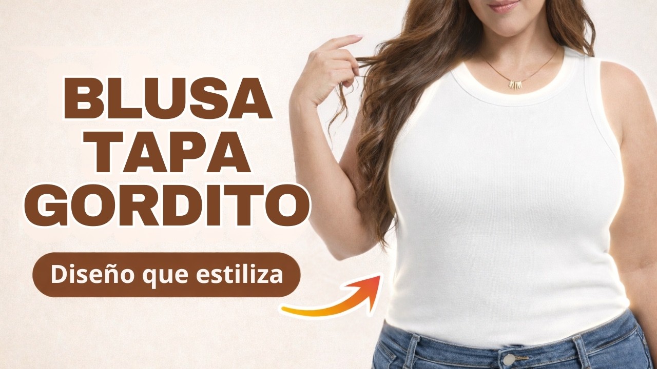 Blusa Tapa Gorditos I La básica que se adapta a todas las morfologías