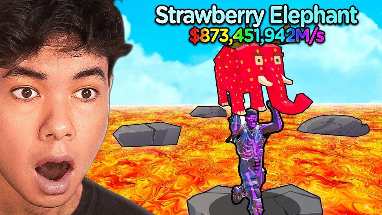 Fortnite Survive Lava For BRAINROTS!