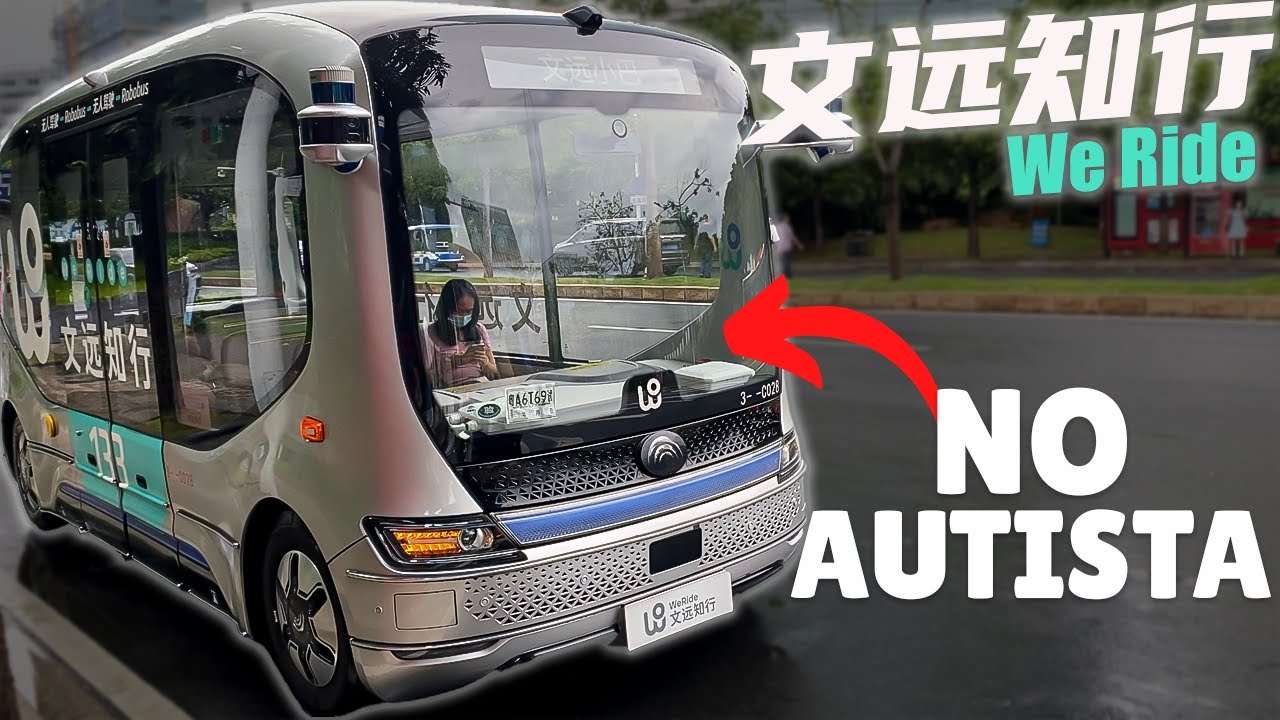 IL PRIMO BUS ELETTRICO CINESE CON LA GUIDA AUTONOMA AL 100% (LIVELLO L4)
