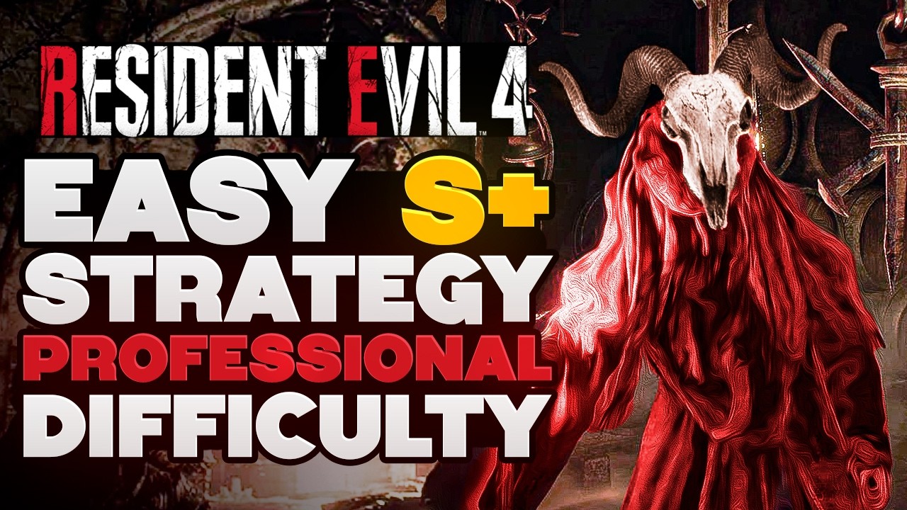 RESIDENT EVIL 4 REMAKE - EASY PROFESSIONAL S+ STRATEGY FOR RED CULTIST