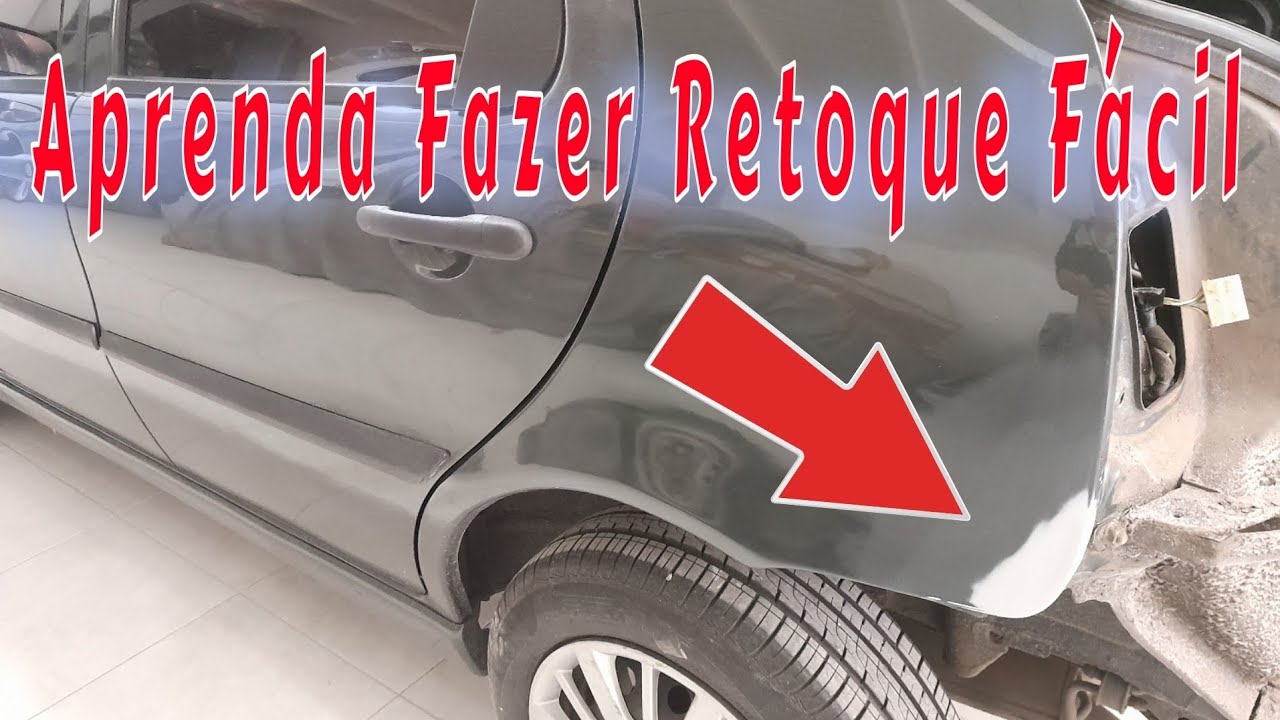 Como fazer pequeno retoque / Pintura Automotiva
