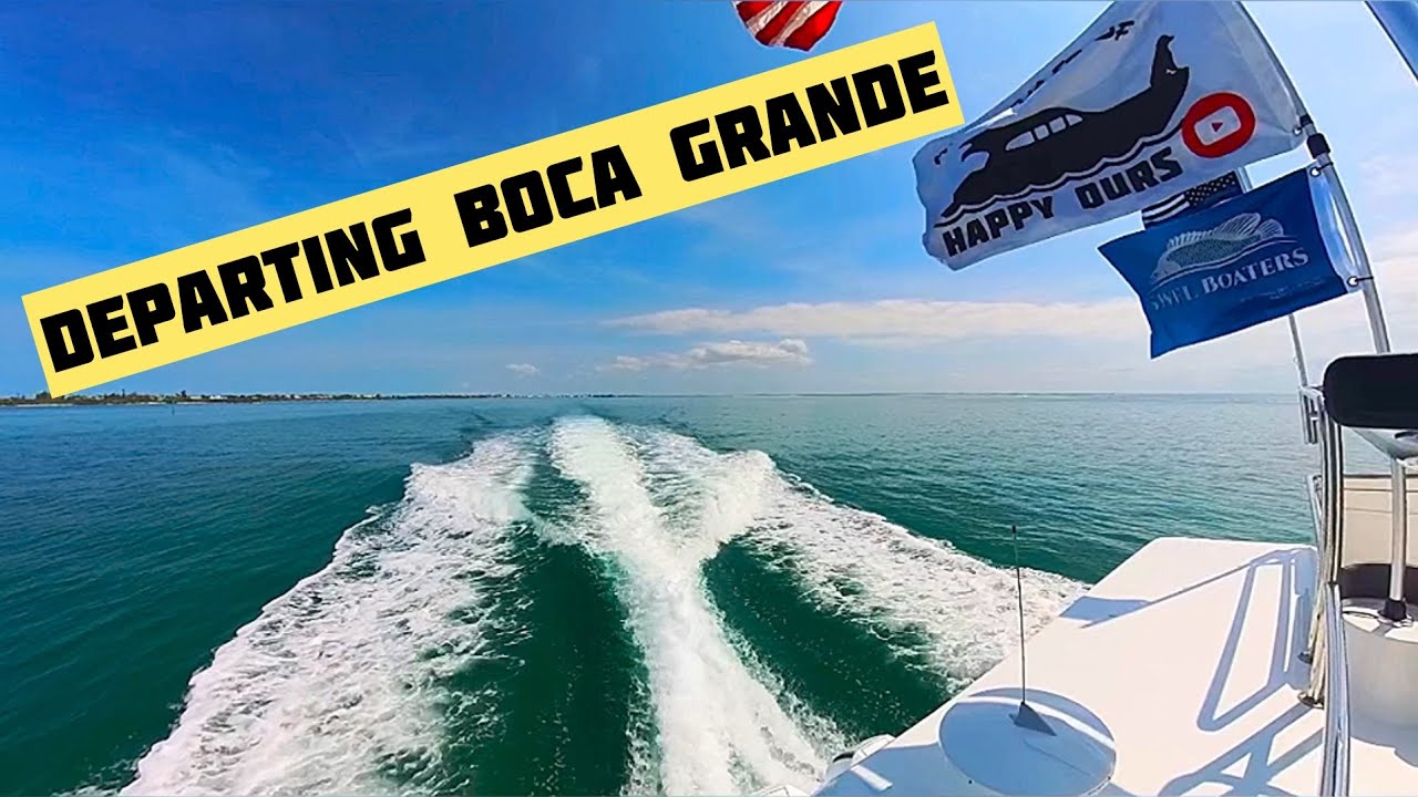 Departing Boca Grande - Dolphin everywhere! Part 3