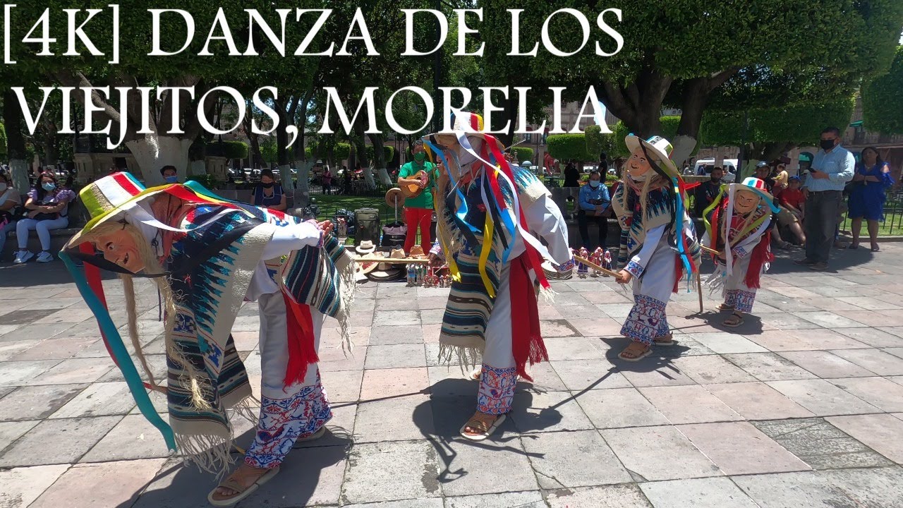 [4K] Danza de los Viejitos en Morelia Michoacán