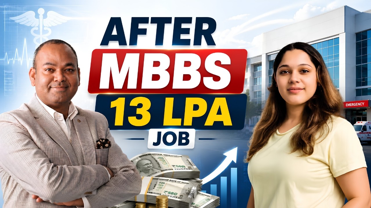 MBBS Fresher Gets ₹13 LPA Medical Reviewer Job | FMGE Failed 6 Times | Non-Clinical Career