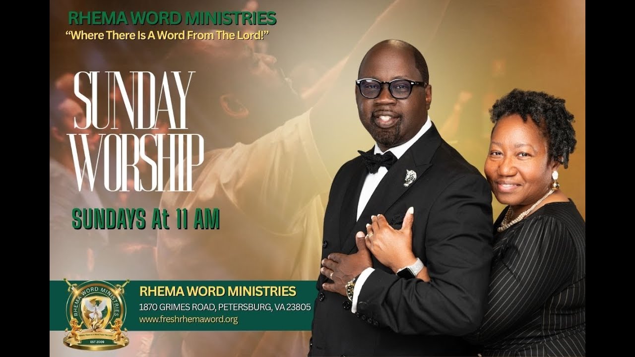 Sunday Communion Worship Service with Bishop Shawn Lewis, “I Dare You To Press,” Luke 5:1-11 KJV