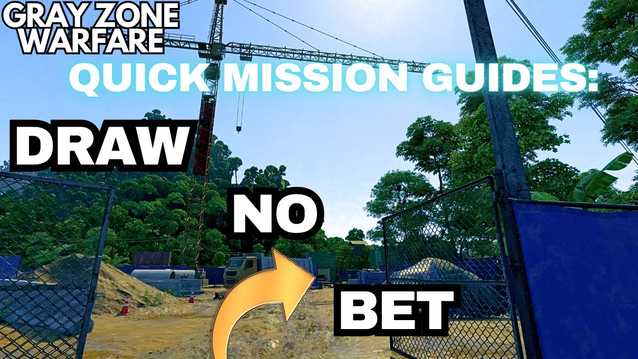 Draw No Bet 0.30 Quick Guide CRIMSON SHIELD Gray Zone Warfare #grayzonewarfare #gzw