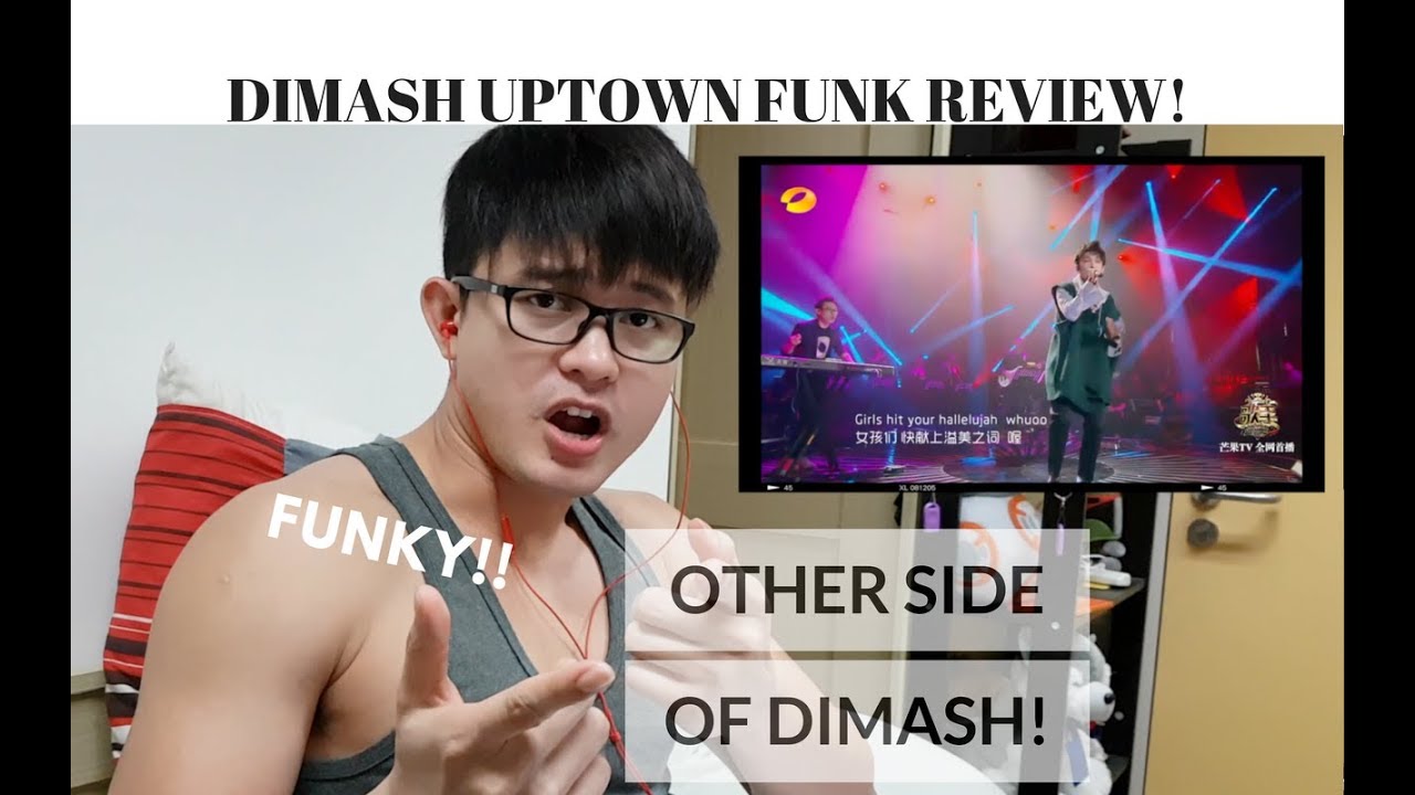 [REACTION] DIMASH shows his FUNKY other side with UPTOWN FUNK of Bruno Mars | #JANGReacts
