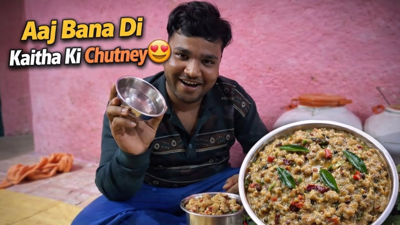 Aaj Bana Di Kaitha Ki Chutney😍