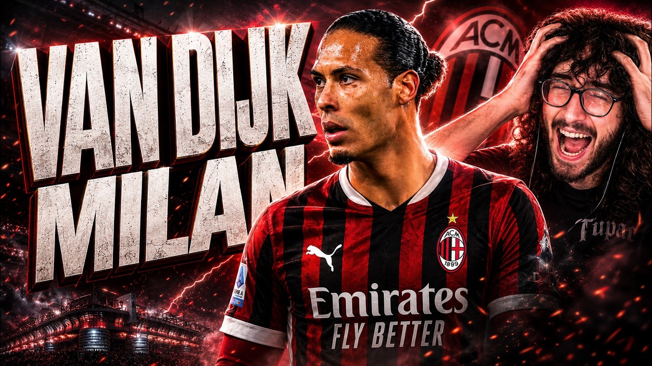 VIRGIL VAN DIJK AL MILAN! ENERIX IN LACRIME! OMMIODDIO! CLAMOROSO!