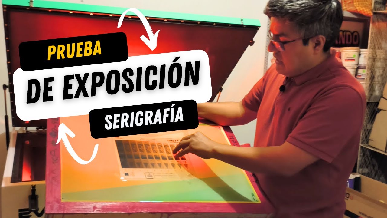 Cómo Realizar una Prueba de Exposición Serigráfica con emulsión Ulano QLT y Test KIWO