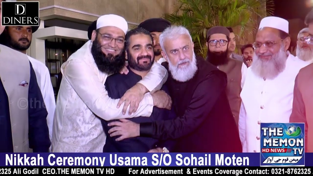 Nikkah Ceremony Of Usama S\O Sohail Moten