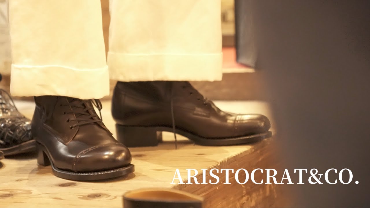 【ARISTOCRAT&CO.】オリジナルブーツ受注会 in 静岡！！
