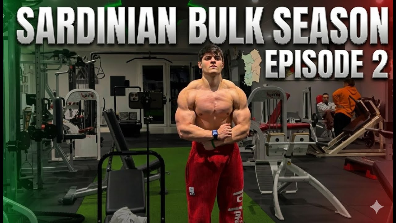 SARDINIAN BULK SEASON Ep.2 - PUSHDAY