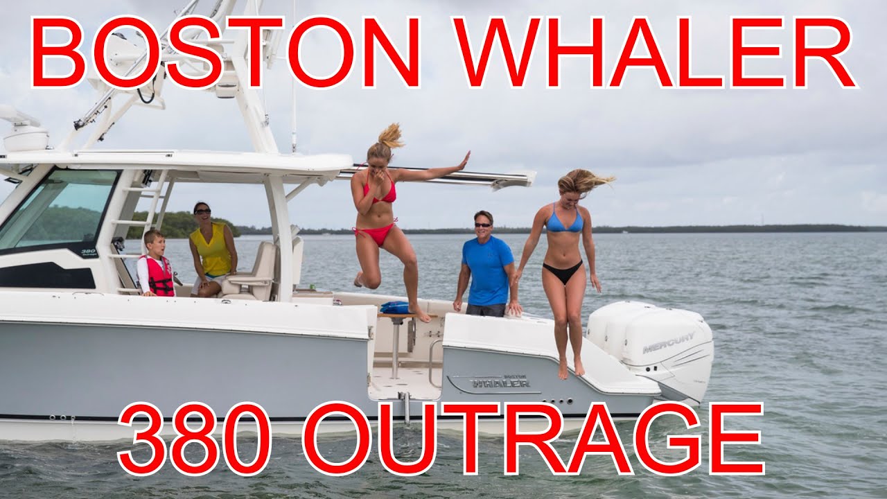 380 Outrage Boston Whaler Walk Thru