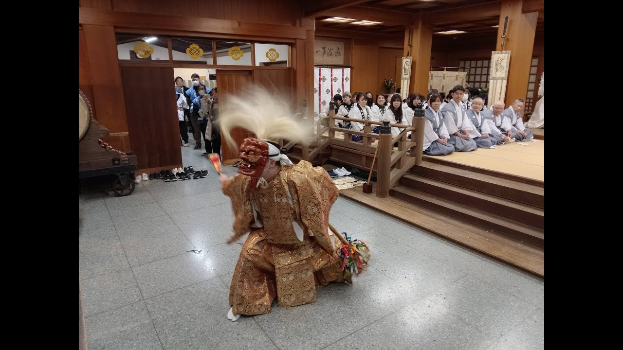 2026年2月3日節分祭　亀山八幡宮　　鬼の舞