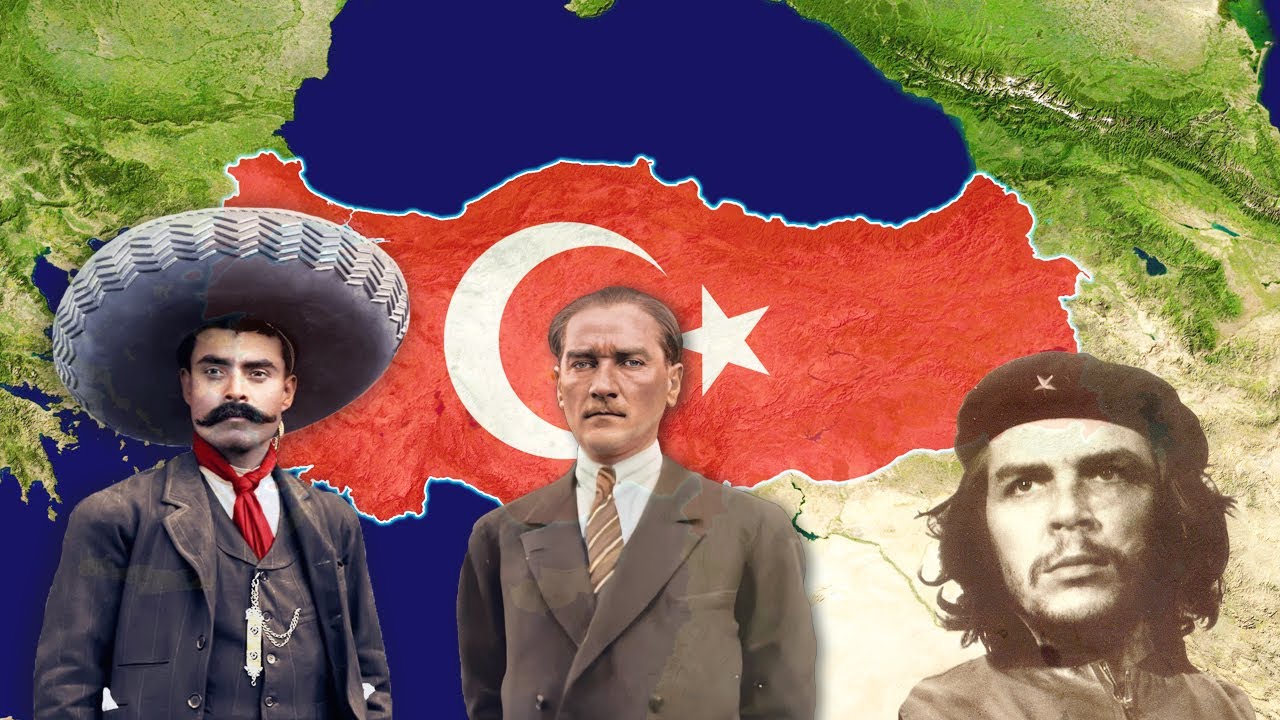 &Uuml;lkelerin B&uuml;y&uuml;k Devrimcileri | Harita &Uuml;zerinde Hızlı Anlatım