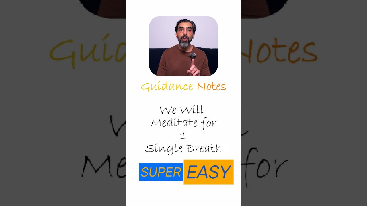 Easiest Meditation Ever (Neurodiverse Friendly) - Lets Start Together