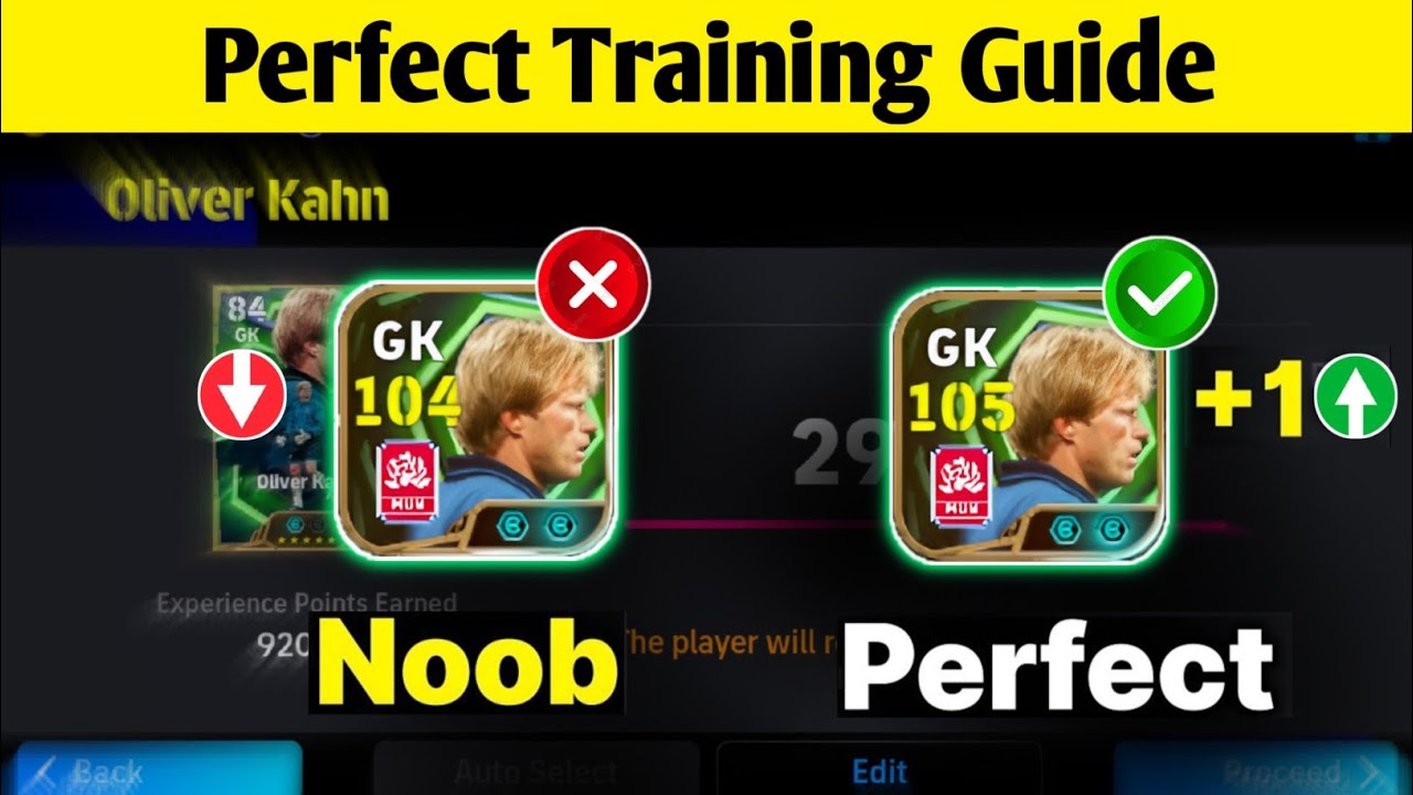 How to Training Free Epic Selection Contract 105 Oliver Kahn Max Level in efootball 2026 Mobile 