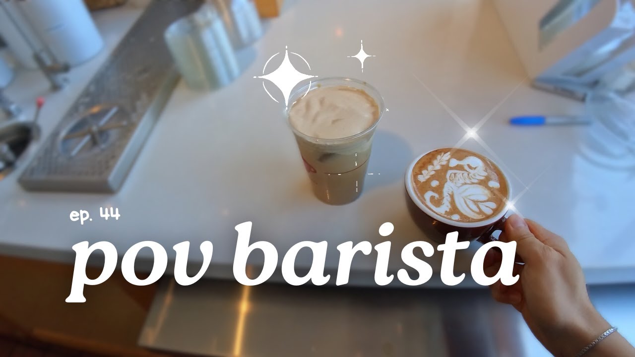 POV- 1.5 hours of nonstop barista rush