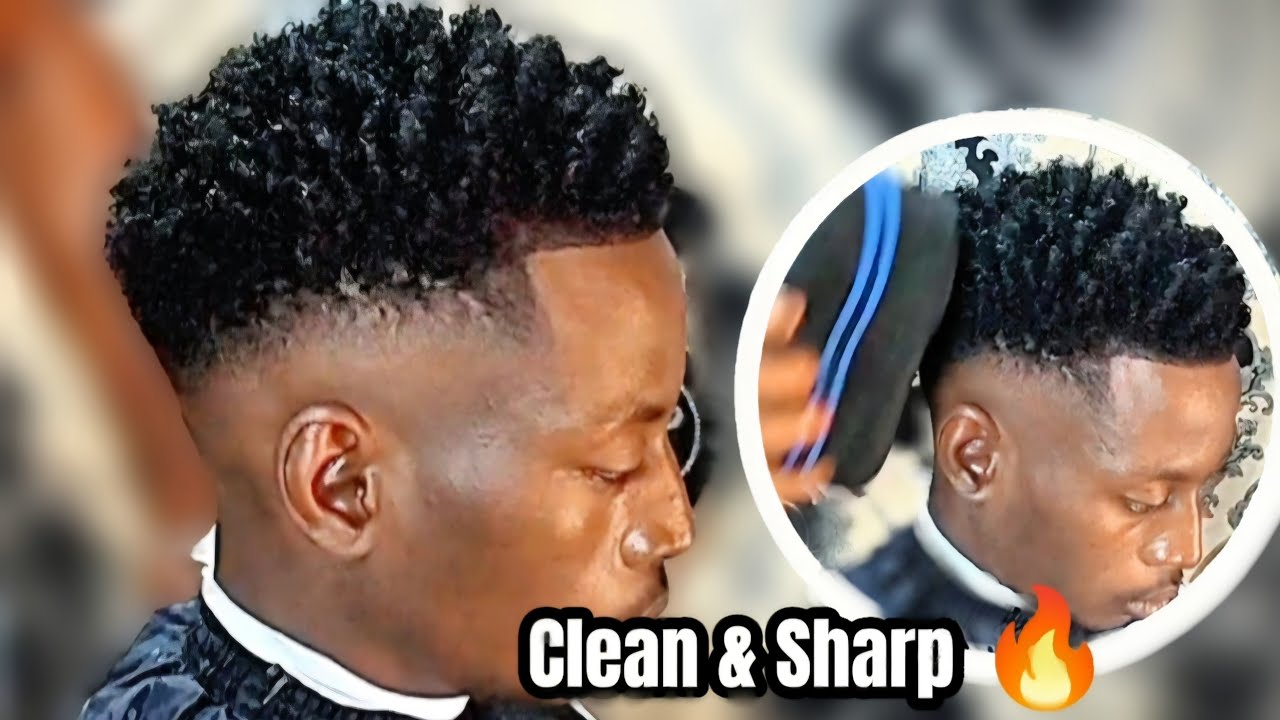 Skin Fade with Curls on Top | Step by Step Barber Tutorial (Afro Hair)