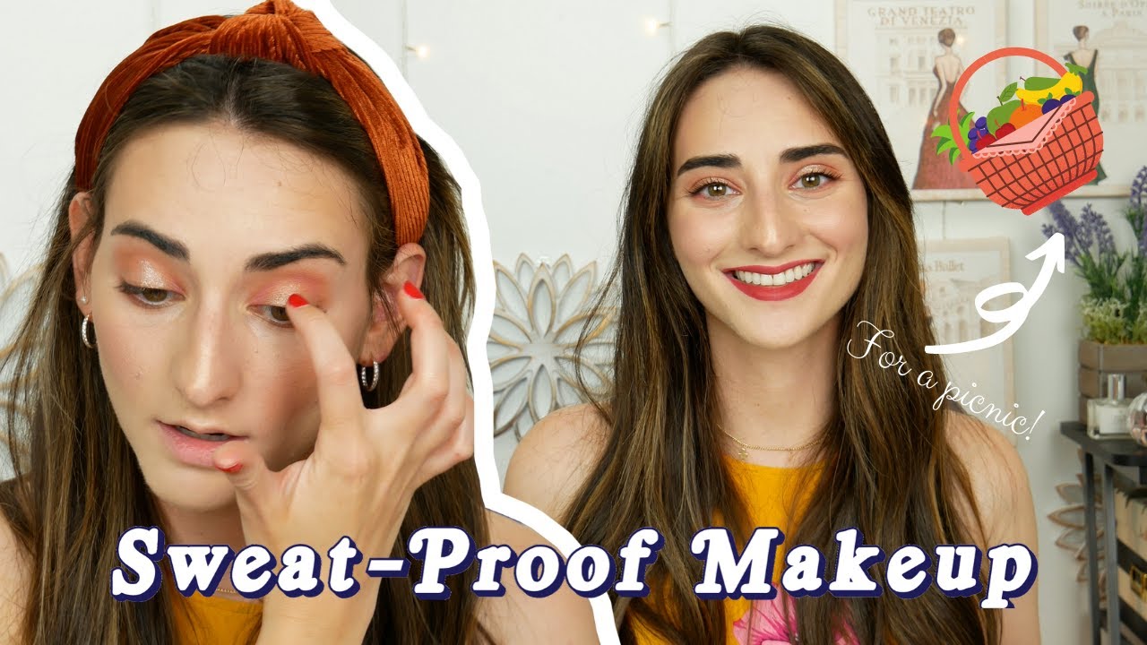 SWEAT-PROOF Makeup For A Summer Picnic ☀️ || This makeup look won't budge!