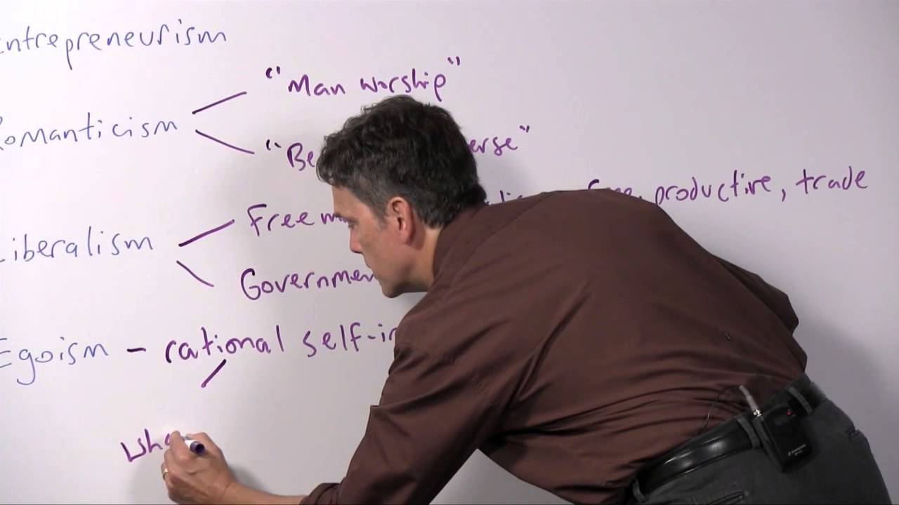 Rand on rational self-interest (Philosophy of Education, Part 12, Section 2c)