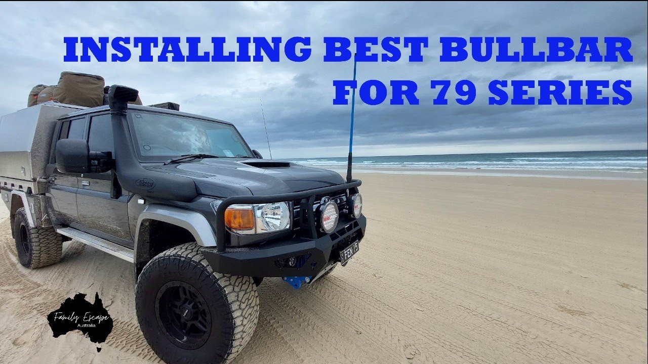 79 Series Bullbar Install Off Road Animal Toro Bar