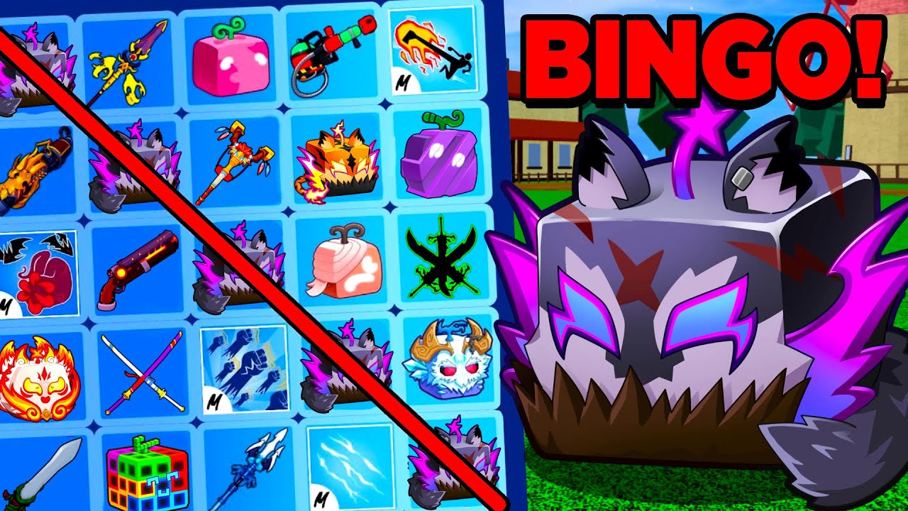 BLOX FRUITS MAS É BINGO!