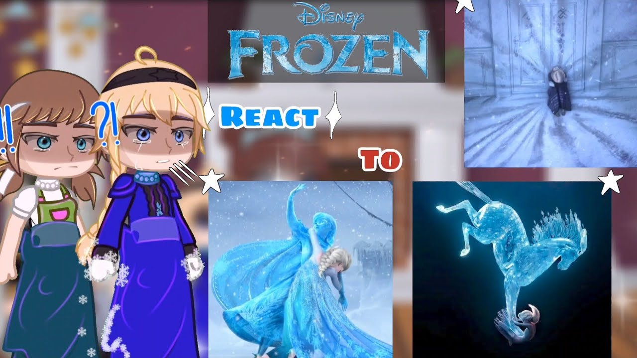 ( 🇧🇷🇺🇸 ) Frozen react to Future | Frozen | Elsa & Anna | Starzy Eeech