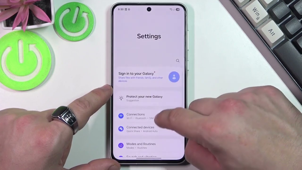 Qu'est-ce que Samsung One UI sur le Galaxy A56 5G ?