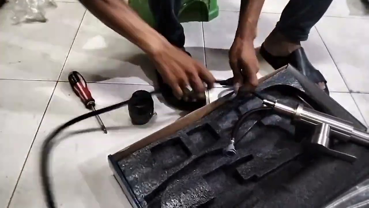 Cara Merakit kran angsa star classic