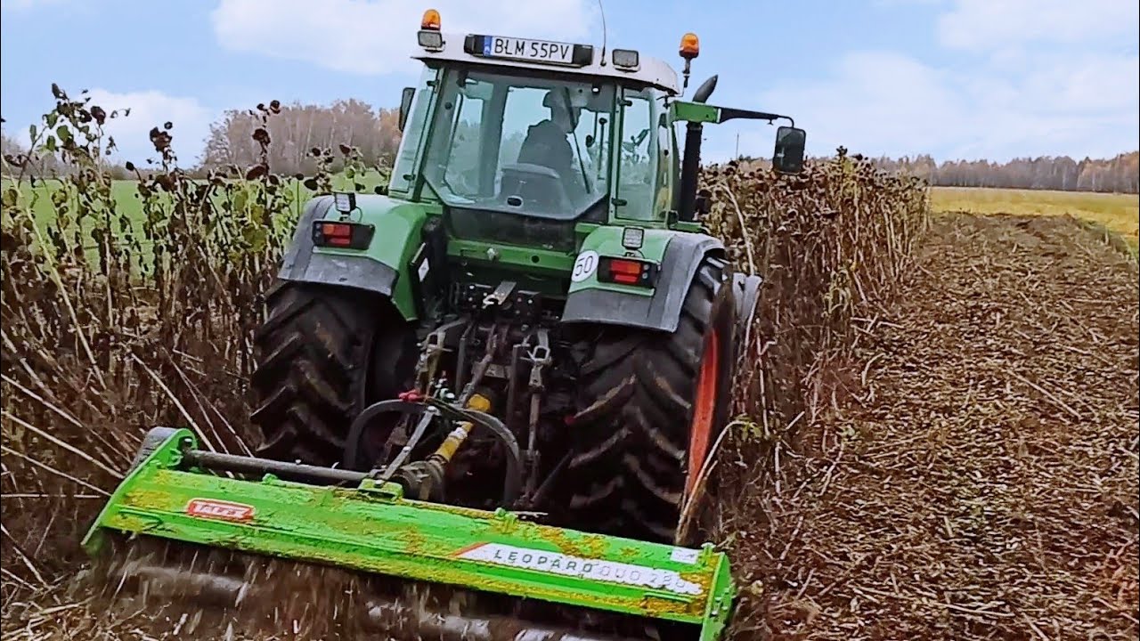 MULCZOWANIE SŁONECZNIKÓW ✯TESTY MULCZERA LEOPARD DUO 280 OD FIRMY TALEX✯FENDT 512C