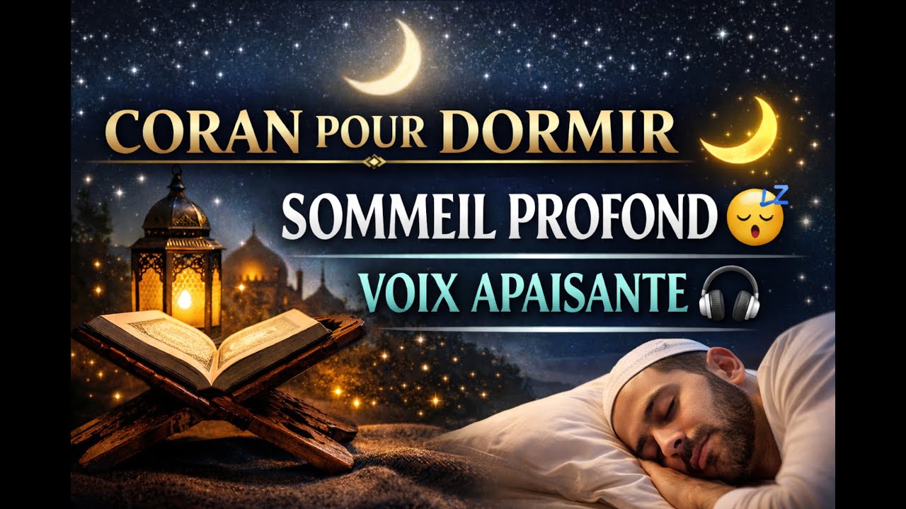 Doua du soir pour dormir 😌 | Coran apaisant sans musique