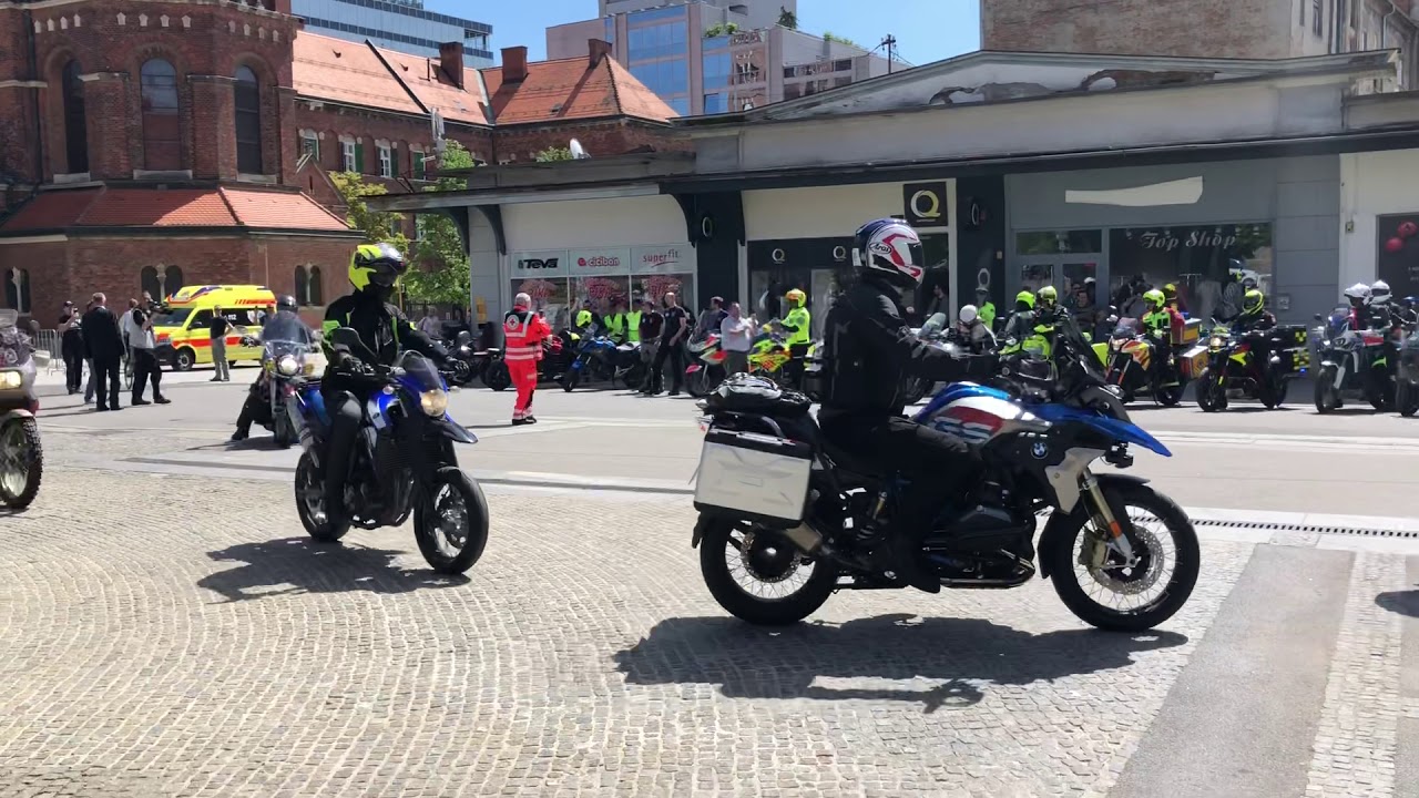 Motoristi reševalci iz celega sveta v Mariboru