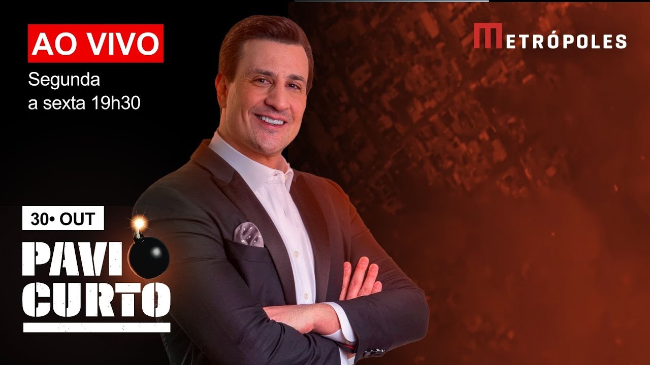 PAVIO CURTO COM PAVINATTO AO VIVO (30/10): BRASÍLIA X RJ; BOULOS E ORUAM; E MAIS NOTÍCIAS RUINS