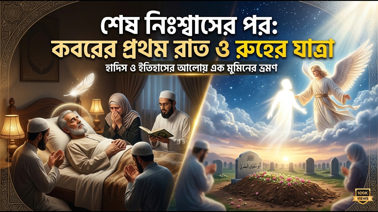 মৃত্যুর পর প্রথম রাত কবরে কী হয়? 😱 | কুরআন ও হাদিসের আলোকে সম্পূর্ণ সত্য ঘটনা। #islamicstory