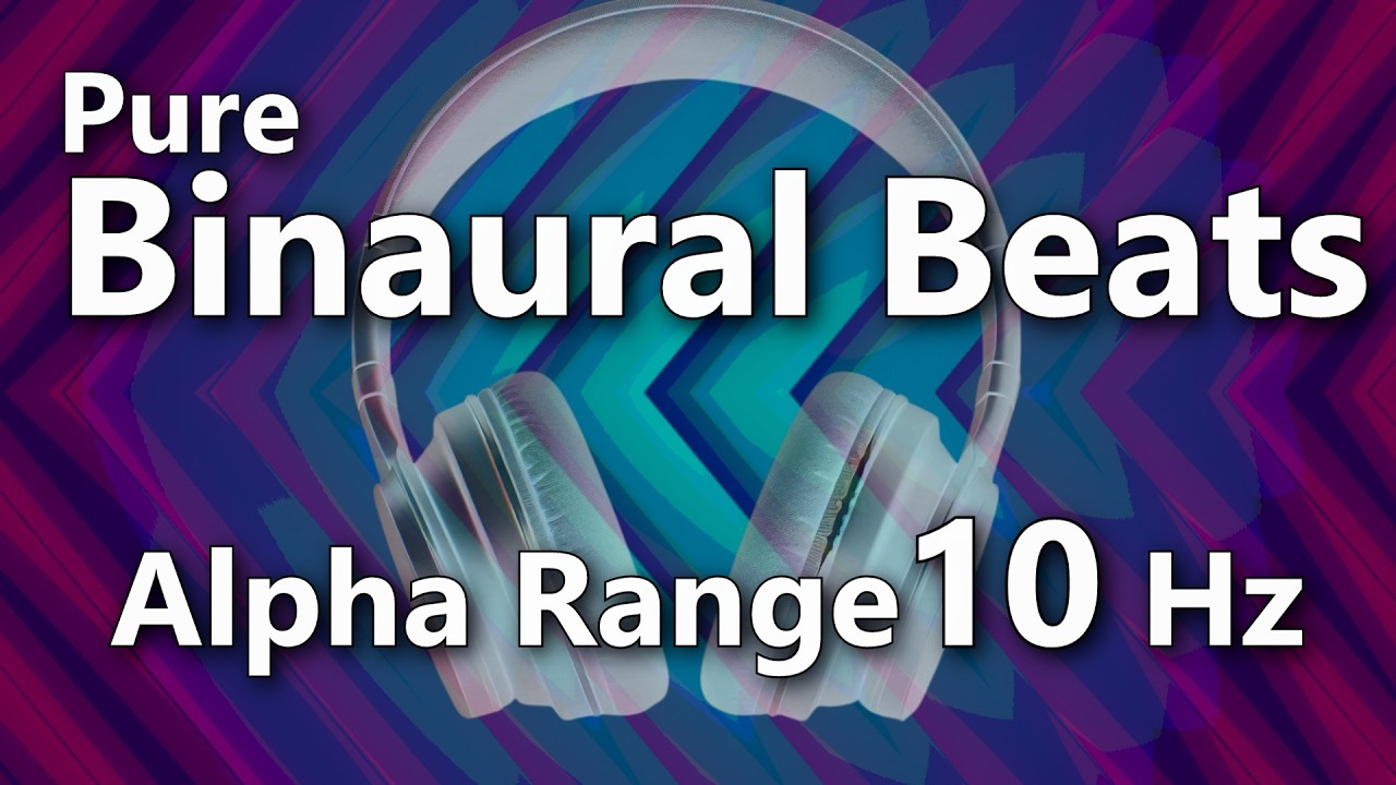 Binaural Beats 10 Hz Alpha Wave for Productivity Study & Focus - No Music