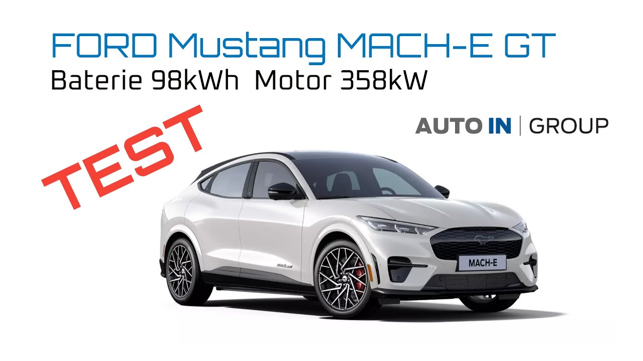 FORD Mustang MACH-E GT 358kW - recenze #ev #mach-e #ford #fordmustang #electric