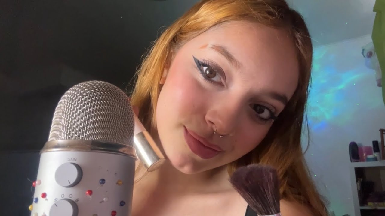 ASMR MAQUILLÁNDOME CORTE DE CEJA FALSO| MIS TRUCOS PARA EL DELINEADO| SOFIWI