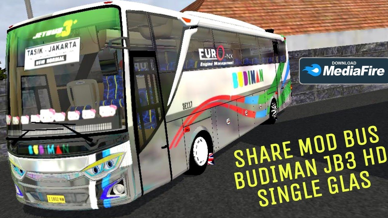 MODBUSSID|BUS BUDIMAN JB3+ HD SINGLE GLASS!