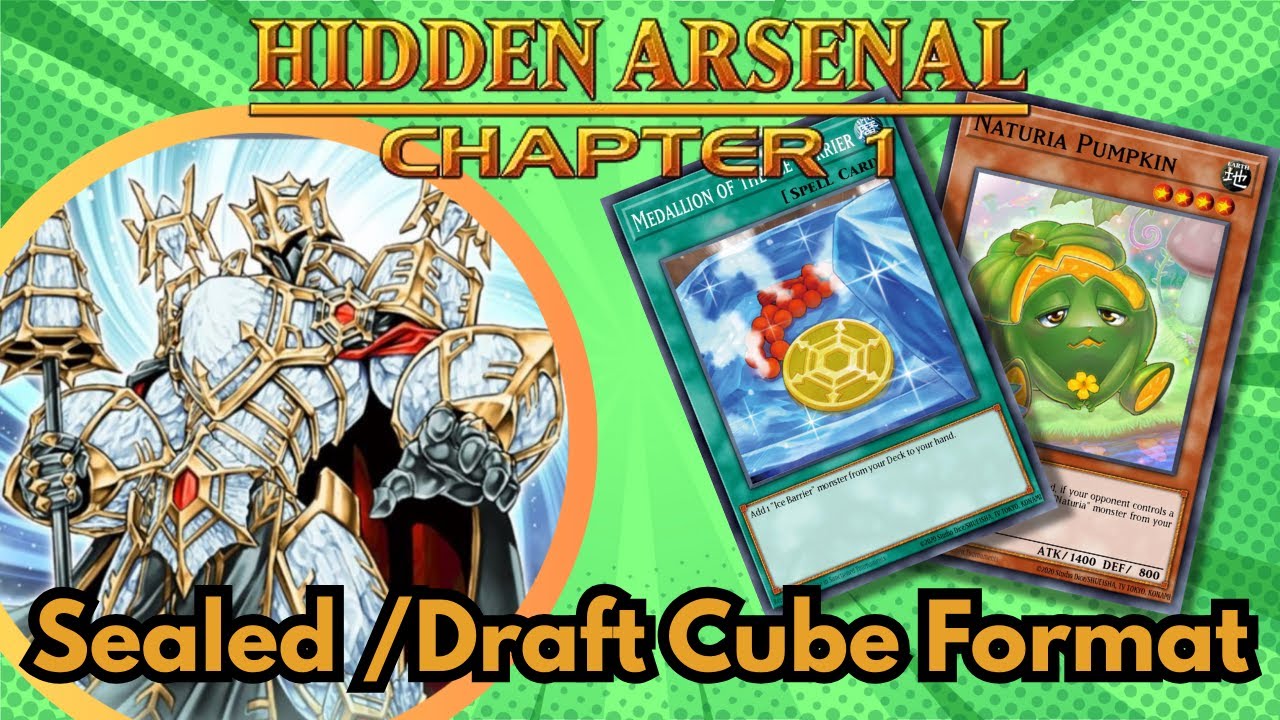 How To Break Ice Barriers - Yu-Gi-Oh! Hidden Arsenal / Duel Terminal Cube Draft!