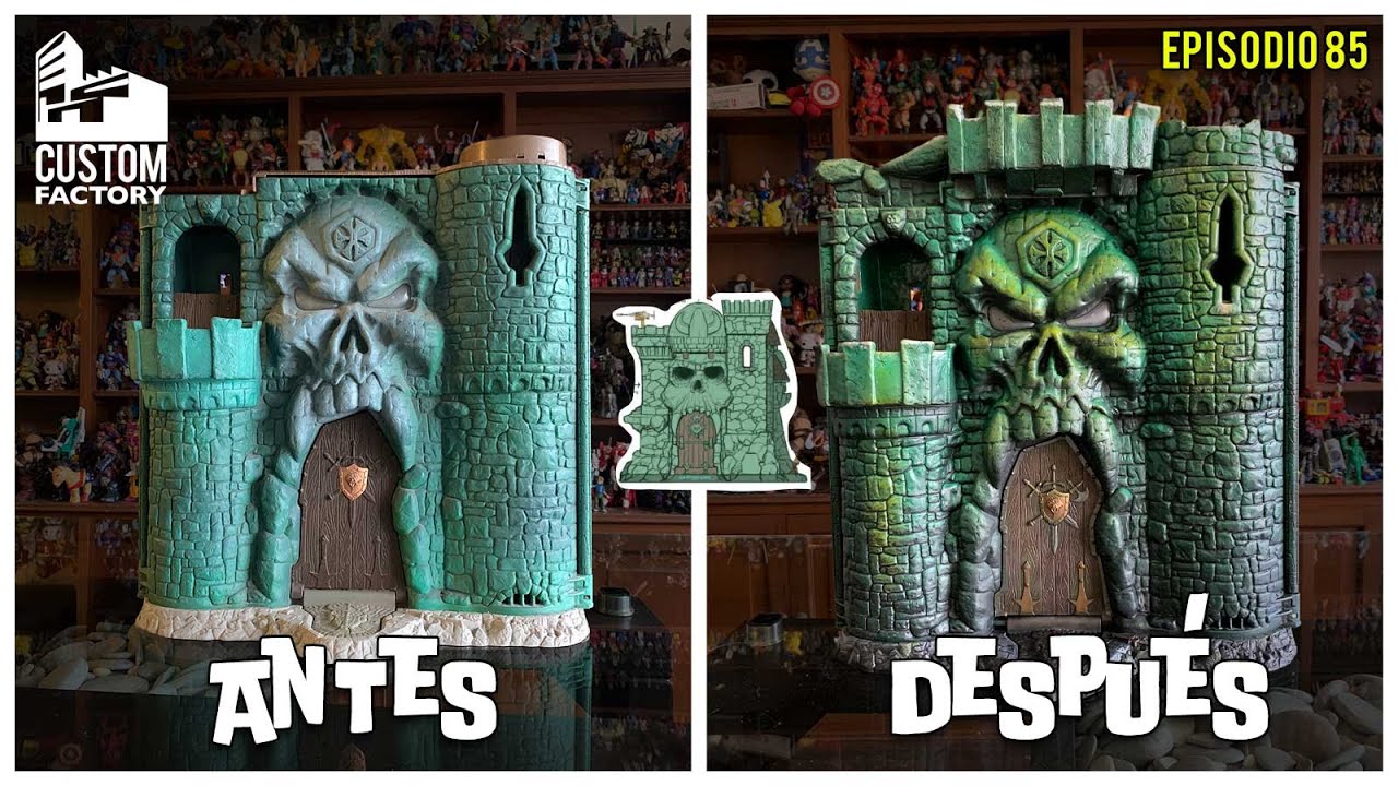 The Custom Factory - EP85 El castillo completo (castillo de grayskull)