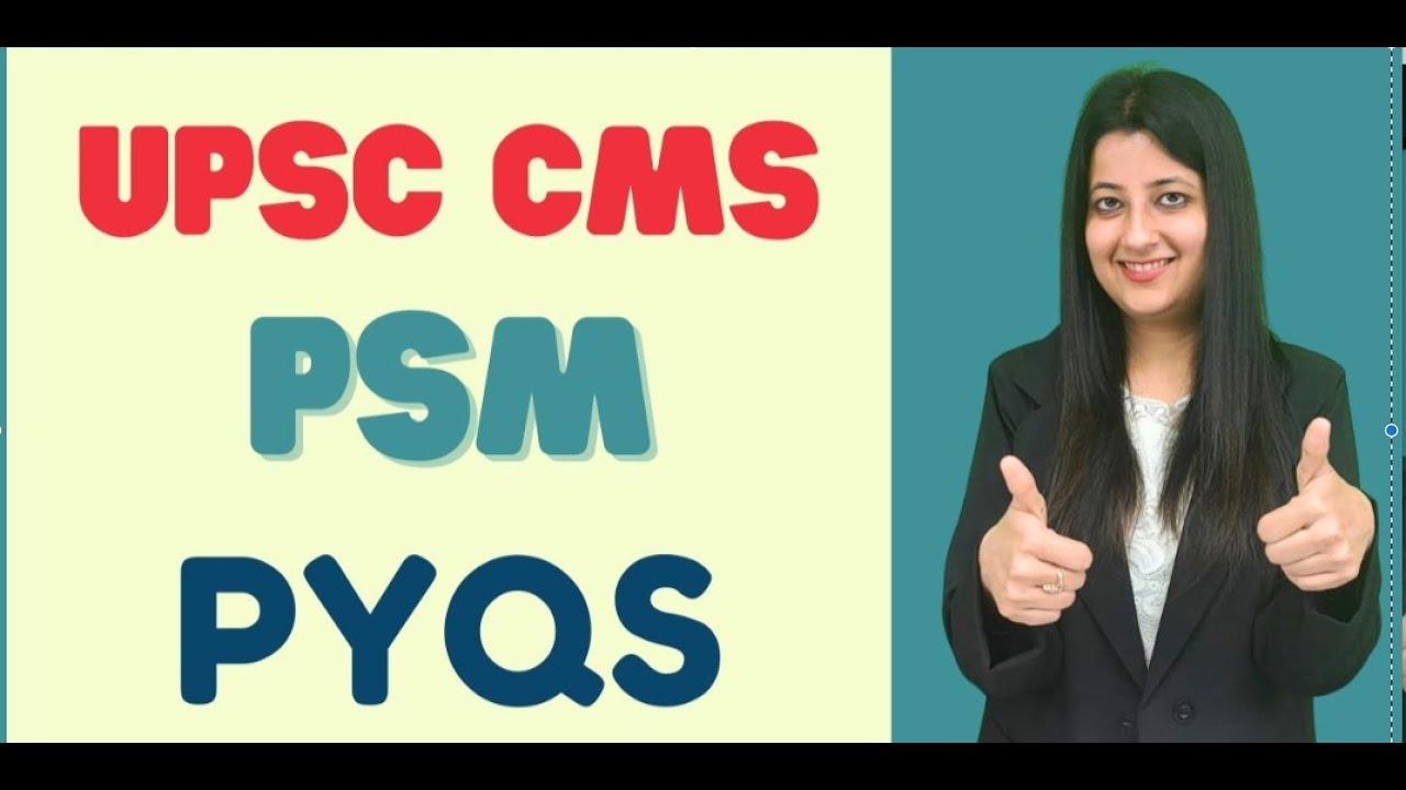 SURE SHOT UPSC PSM PYQS  neetpg #fmge